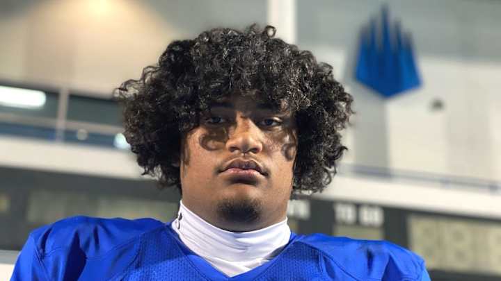 Elite OL Francis Mauigoa Knows Three Programs Making Next Cut