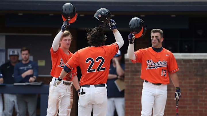 No. 12 Virginia Breaks Single-Season Home Run Record in 16-7 Victory Over No. 10 Louisville No. 12 Virginia Breaks Single-Season Home Run Record in 16-7 Victory Over No. 10 Louisville