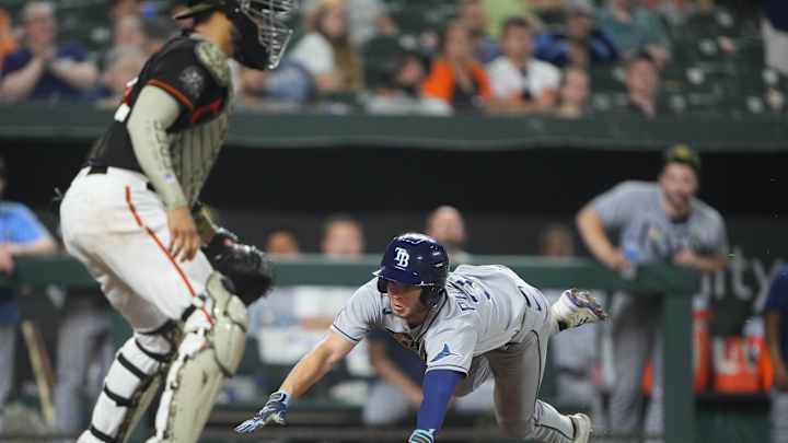 Rays Notebook: Once Again, Brett Phillips Shows Off His Arm, This Time From the Outfield Rays Notebook: Once Again, Brett Phillips Shows Off His Arm, This Time From the Outfield