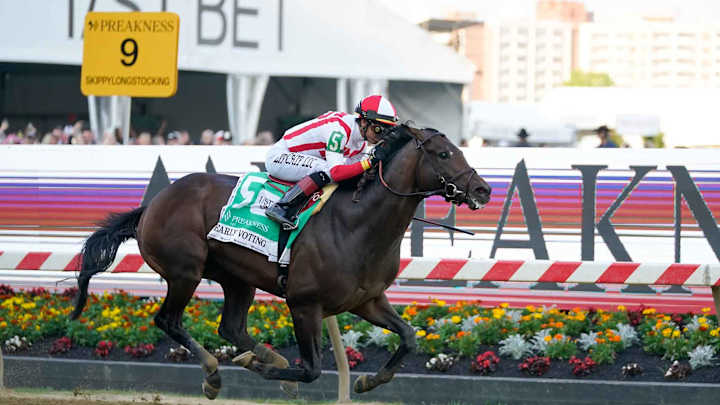 Early Voting Wins 2022 Preakness Stakes