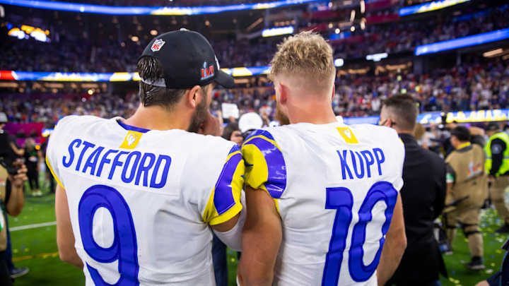 'Bad Habits': Cooper Kupp Jokes About Rams QB Matthew Stafford Passing 'Bad Habits': Cooper Kupp Jokes About Rams QB Matthew Stafford Passing