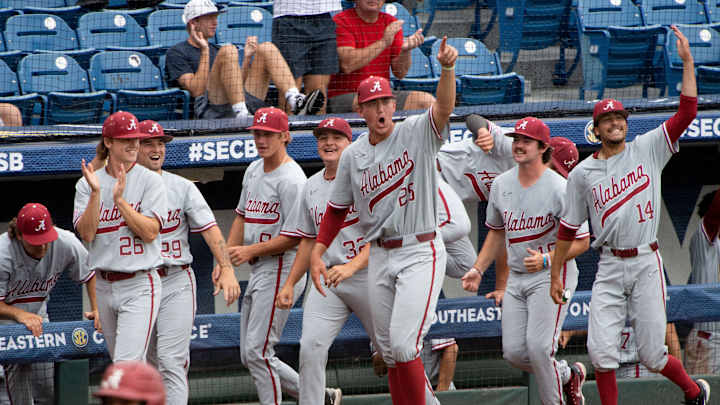 Bullpen Effort Powers Alabama Baseball Past Georgia at SEC Tournament, 5-3