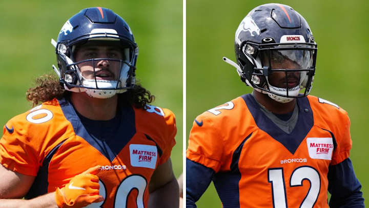 Russell Wilson Praises Broncos' Rookies Greg Dulcich & Montrell Washington