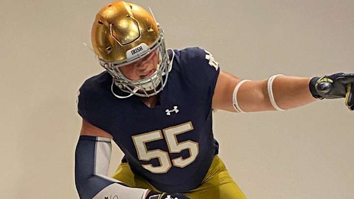 Monroe Freeling Is A Must-Get For Notre Dame In The 2023 Class