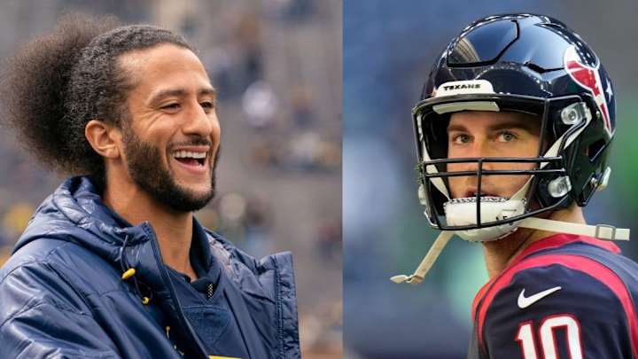 Colin Kaepernick Not Real Option For Houston Texans - Because of Davis Mills Colin Kaepernick Not Real Option For Houston Texans - Because of Davis Mills
