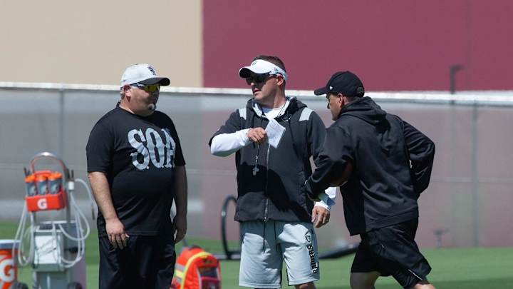 Raiders' McDaniels Speaks after OTA
