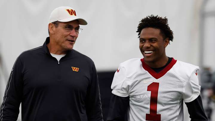 Soaking It In: Commanders Rookie WR Taking 'Sponge' Approach in OTAs