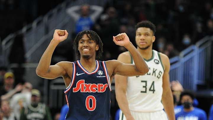 Tyrese Maxey Gets Back to Work at Sixers' Practice Facility