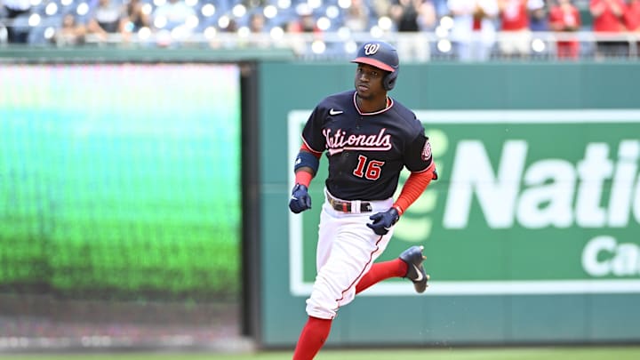 Nationals' Victor Robles Records Career-High Six RBI in Three At-Bats Against Rockies