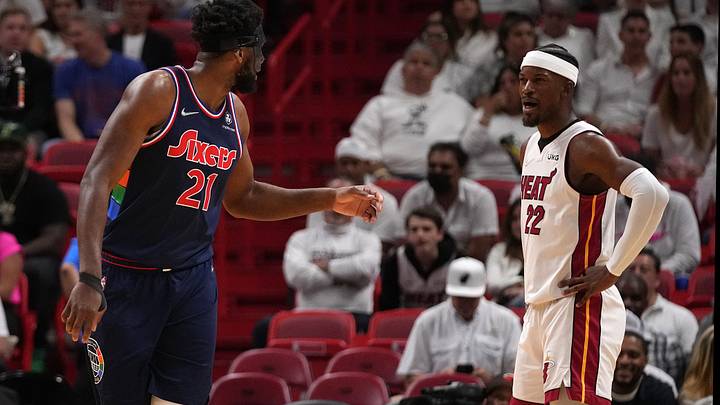 Embiid Reacts to Jimmy Butler's Dominant Performance on Twitter