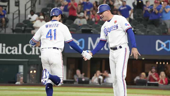 Rangers' Eli White Makes Catch of Year, Robs Rays' Ji-Man Choi of Home Run Rangers' Eli White Makes Catch of Year, Robs Rays' Ji-Man Choi of Home Run