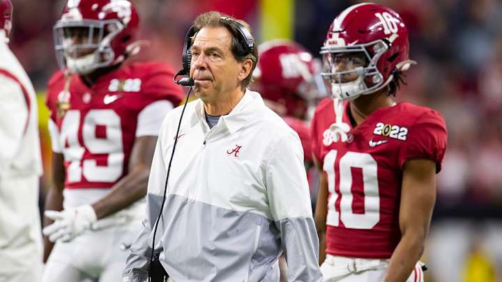 Nick Saban Addresses Texas A&M Comments During SEC Spring Meetings