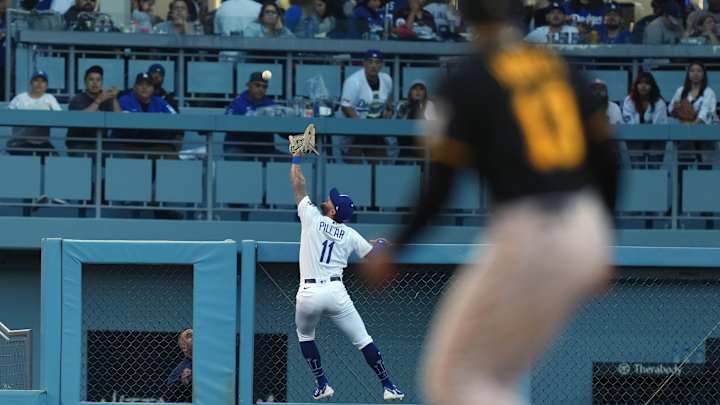 Dodgers: Watch LA Outfielder Attempt the Catch of the Year