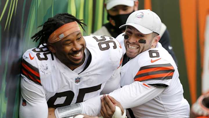 Myles Garrett Believes Baker Mayfield Will Land on his Feet Myles Garrett Believes Baker Mayfield Will Land on his Feet