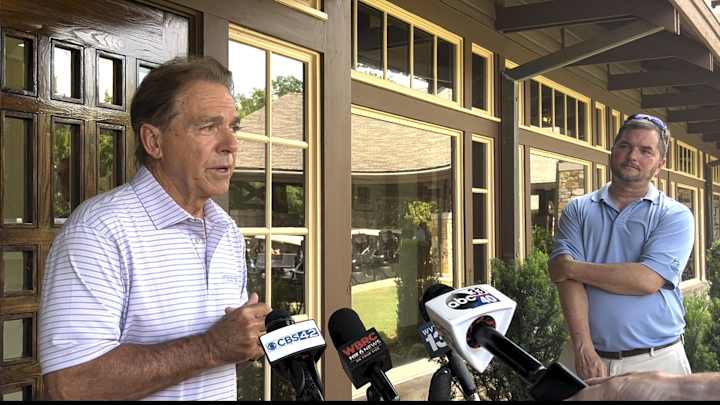 Everything Nick Saban Said at the Nick’s Kids Golf Tournament