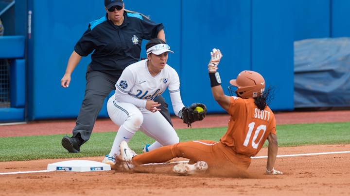 UCLA Softball Drops Women's College World Series Opener to Texas