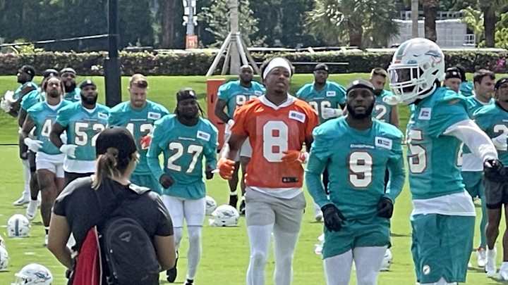 Dolphins Camp 2022: Aug. 18 Practice Observations