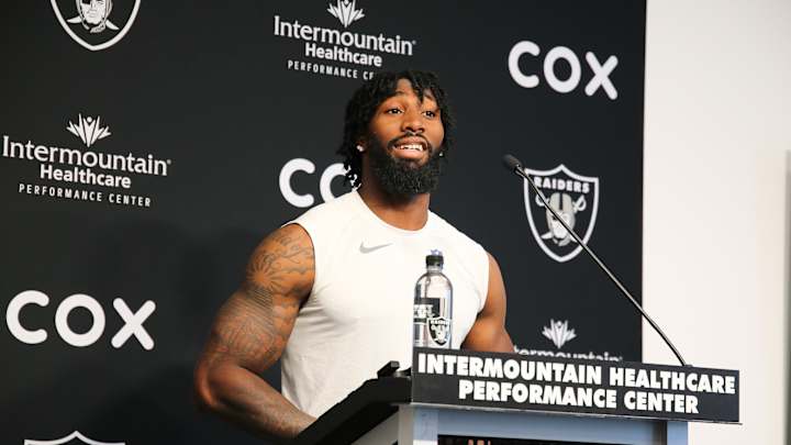 Nate Hobbs Talks Raiders' Offensive Weapons Making Him Better Nate Hobbs Talks Raiders' Offensive Weapons Making Him Better