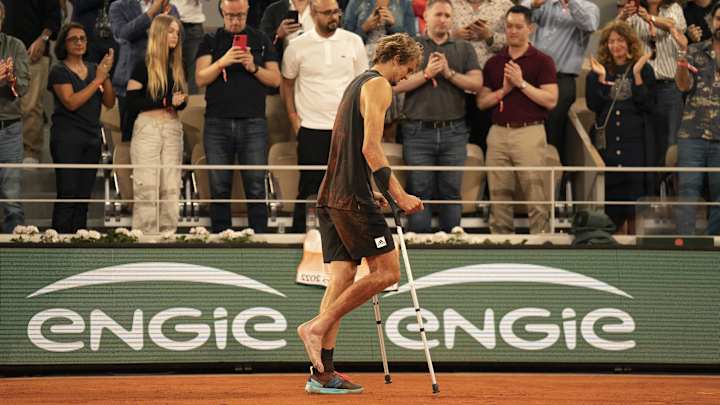 Alexander Zverev Reveals on IG Story That He Has ‘a Very Serious Injury’