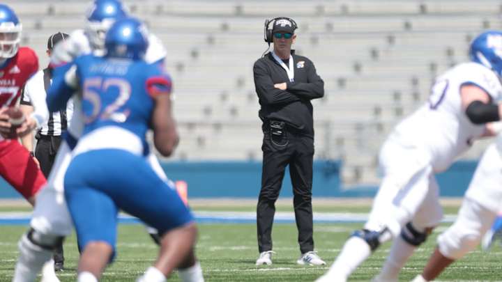 91 Days Until Kansas Football: The feeling around Lance Leipold's Kansas Jayhawks is different. 91 Days Until Kansas Football: The feeling around Lance Leipold's Kansas Jayhawks is different.