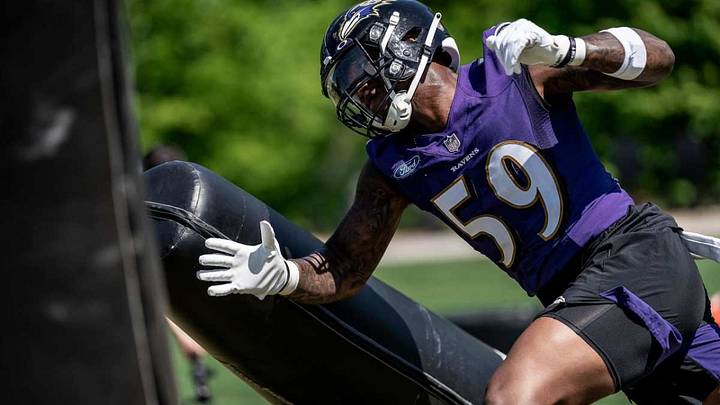 Fully Healthy, Daelin Hayes Ready to Make Impact for Ravens