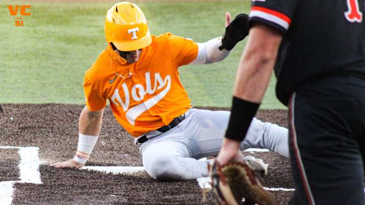 Vols Survive Camels' Bite, Score 12 Runs to Defeat Campbell and Break Program Record Vols Survive Camels' Bite, Score 12 Runs to Defeat Campbell and Break Program Record