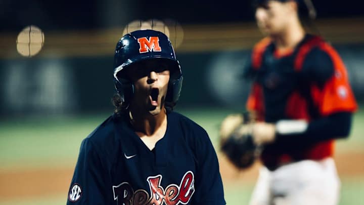 Chatagnier's Huge Night Lifts Ole Miss Past Arizona in Coral Gables Regional