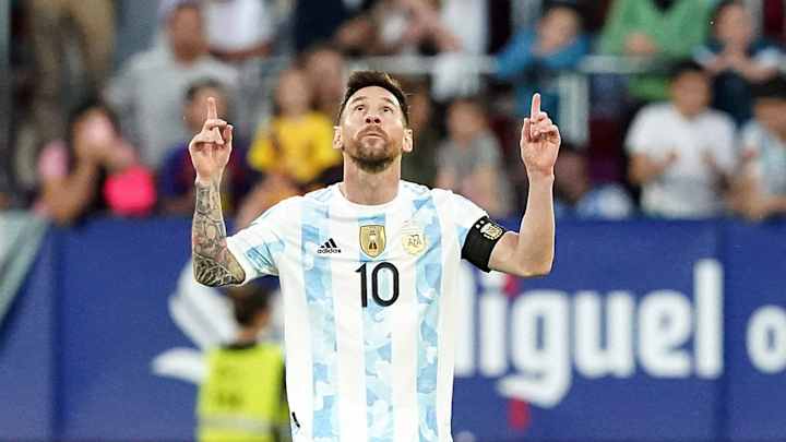 Watch: Messi Scores Five Goals in One Game for Argentina for First Time
