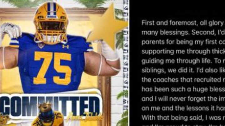 Lineman Amos Talalele Commits to Cal Football for 2023
