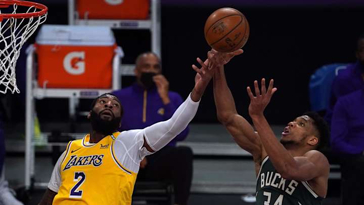 Andre Drummond injures toe in L.A. debut; Lakers fall to Bucks