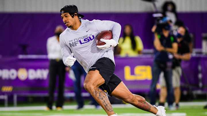 LSU Receiver Ja'Marr Chase Proves to NFL Organizations One Last Time Why He's a Can't Miss Prospect
