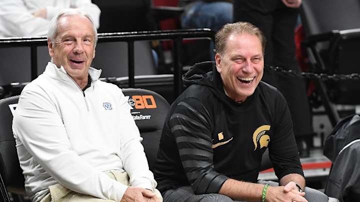 MSU Basketball: Tom Izzo Issues Statement on Roy Williams' Retirement MSU Basketball: Tom Izzo Issues Statement on Roy Williams' Retirement