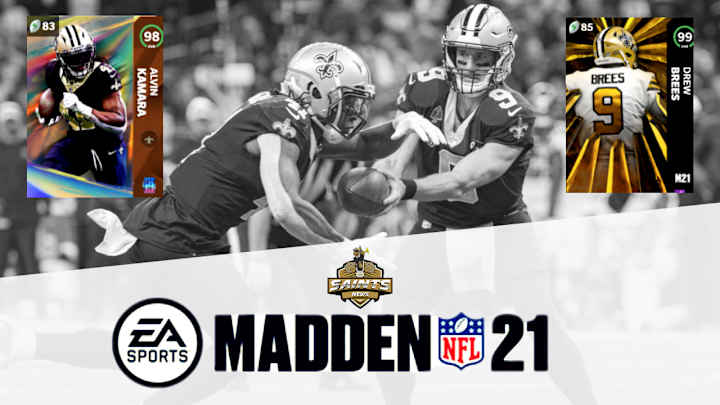 Madden 21: Brees and Kamara Receive New MUT Cards this Offseason Madden 21: Brees and Kamara Receive New MUT Cards this Offseason