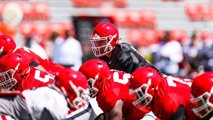 PHOTOS: Bulldogs Back Inside Sanford Stadium