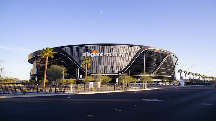 U.S. Air War College Officers Tour Allegiant Stadium U.S. Air War College Officers Tour Allegiant Stadium