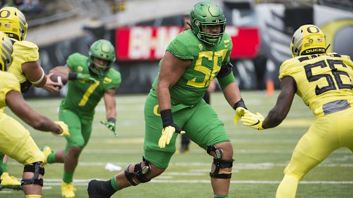 Finding Broncos: Scouting Oregon OT Penei Sewell