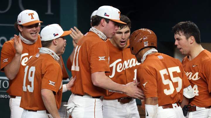 WATCH: Longhorns Get Visit From Furry Companion in Win Over Texas A&M Corpus-Christi WATCH: Longhorns Get Visit From Furry Companion in Win Over Texas A&M Corpus-Christi