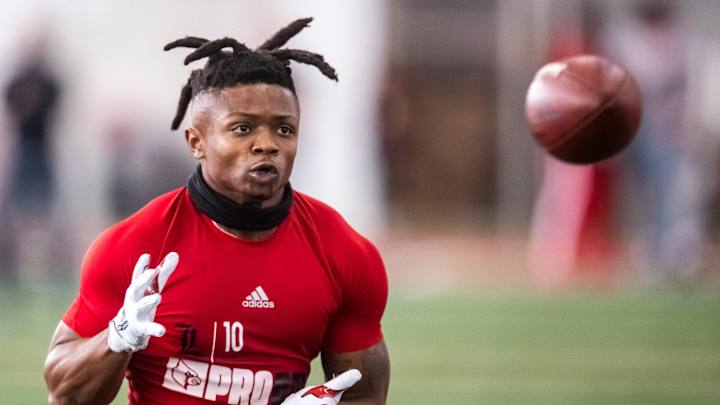 Javian Hawkins Showcases Versatility on Pro Day