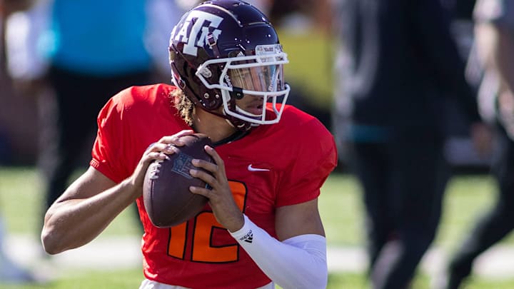 Texas A&M's Kellen Mond Is Rising Up Draft Boards By Doing Things His Way