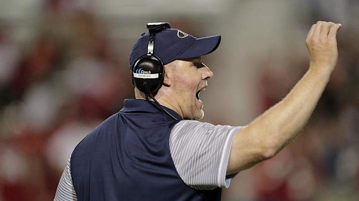 Recently-Hired Special Teams/Tight Ends Coach Drew Svoboda Still Learning UA System