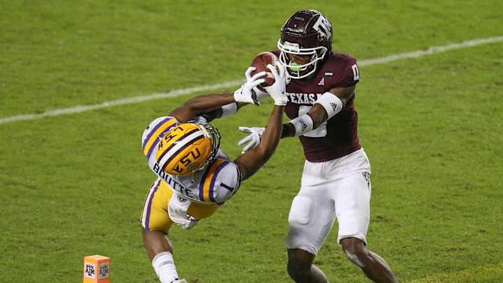 LSU Football Receiver Kayshon Boutte Settling in to Expanded Role Within the Offense