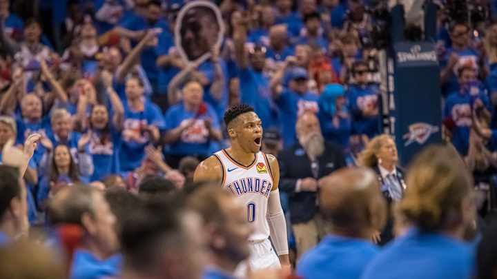 Four years ago today: Russell Westbrook makes history in a Thunder uniform