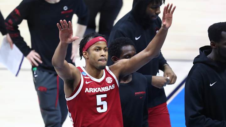 Arkansas Guard Moses Moody Declares for NBA Draft