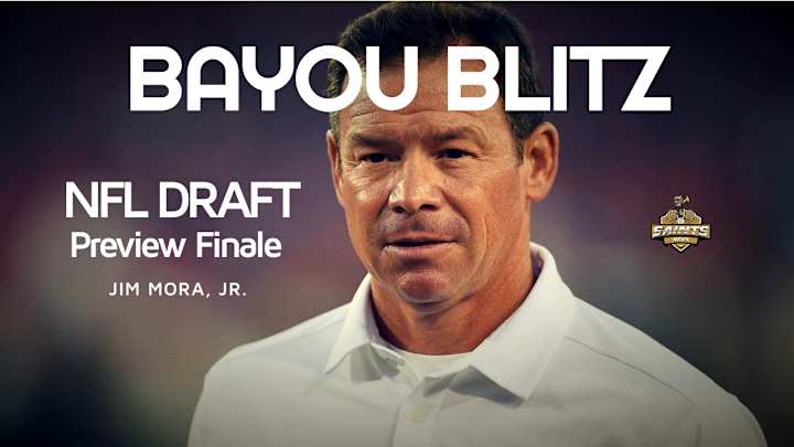 Jim Mora, Jr. talks New Orleans Saints Draft Strategy Jim Mora, Jr. talks New Orleans Saints Draft Strategy
