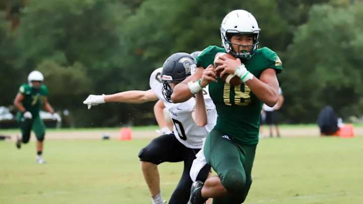 Notre Dame Commit Darren Agu Is Just Scratching The Surface Of His Elite Talent Notre Dame Commit Darren Agu Is Just Scratching The Surface Of His Elite Talent