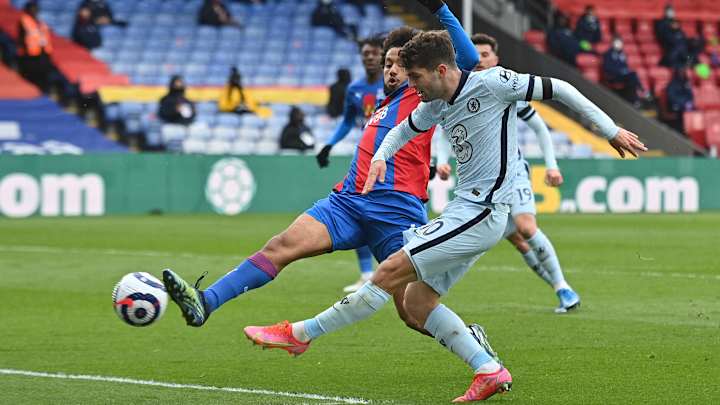 Pulisic Scores Two for Chelsea in Trip to Crystal Palace