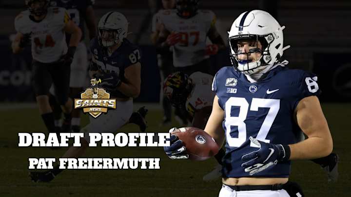 Saints 2021 Draft Prospects: Pat Freiermuth Saints 2021 Draft Prospects: Pat Freiermuth