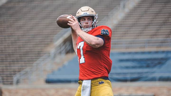 Jack Coan Named Notre Dame Starting Quarterback