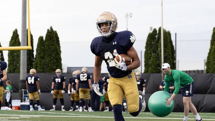 Notre Dame OC Tommy Rees Breaks Down Xavier Watts and the Freshman Receivers