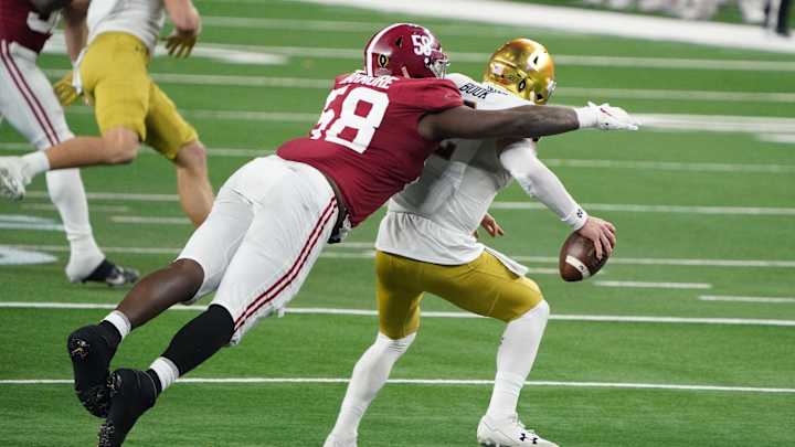 NFL Draft Defensive Line Rankings: No. 1 – Christian Barmore, Alabama